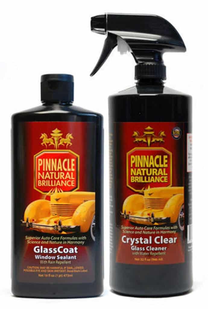 Pinnacle Glass Coat Rain Repellant Auto Glass Cleaner