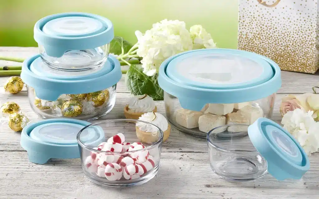 Anchor Hocking TrueSeal Storage Containers with stored sweets