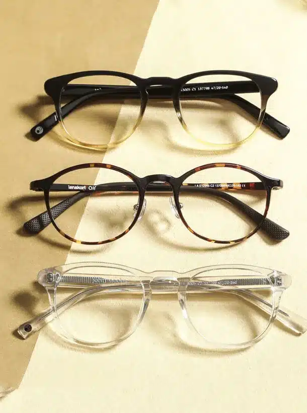 glasses frames for heart shaped face