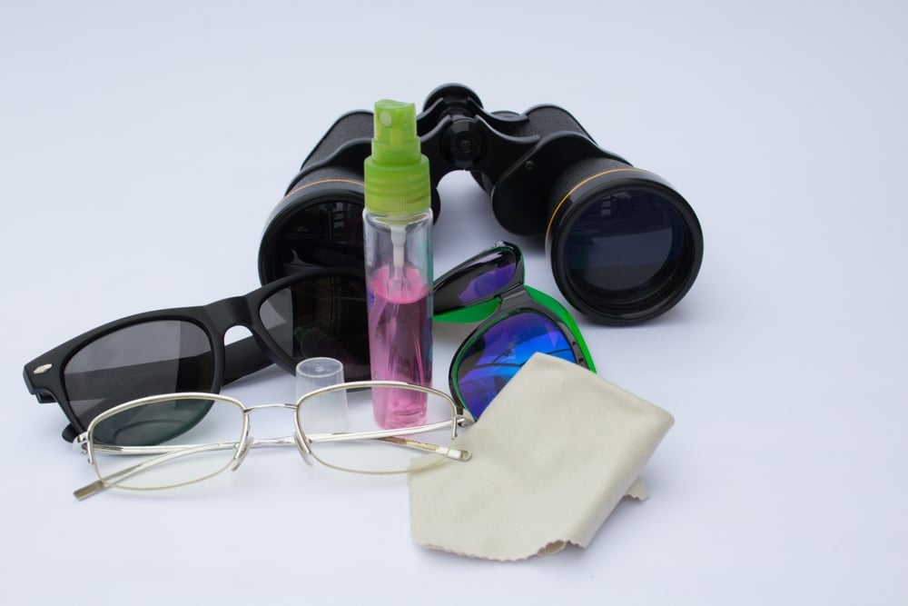 Image Of An Eyeglass And Binocular Lens Cleaning Kit