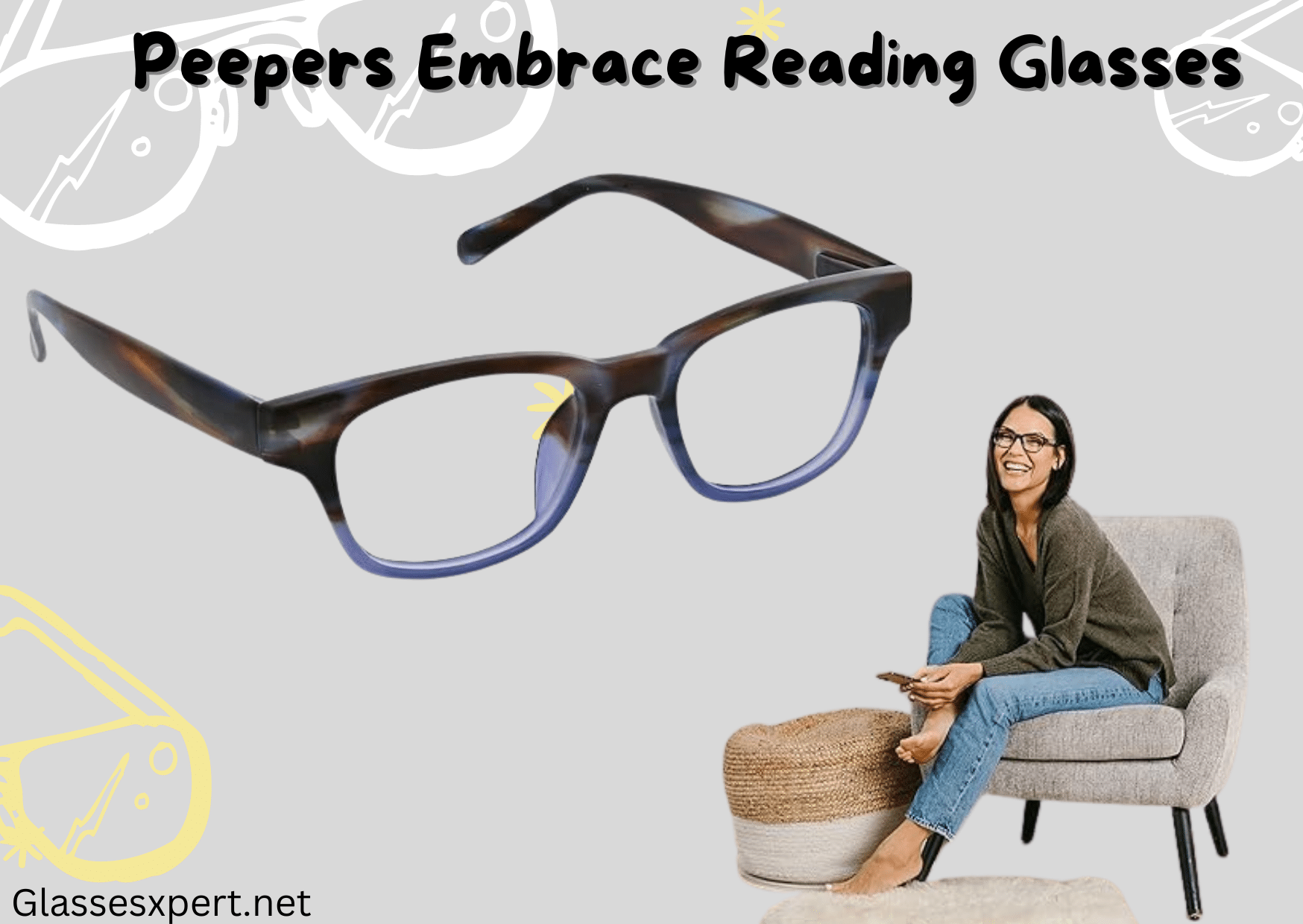 Peepers Embrace Reading Glasses