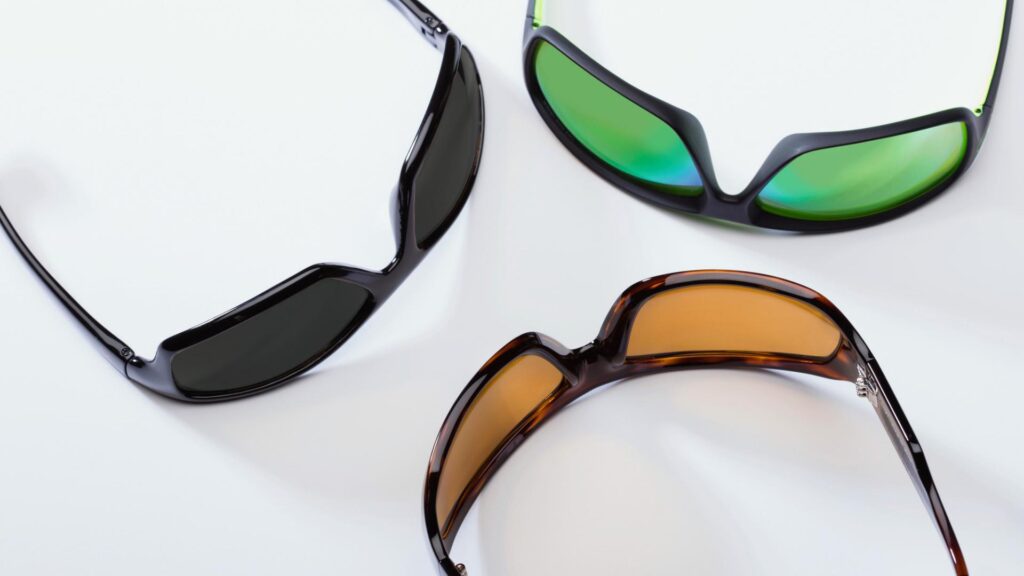 A view of sports glasses A view of sports glasses